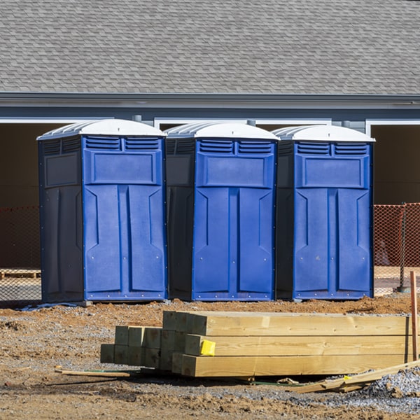 how can i report damages or issues with the portable toilets during my rental period in Pitcairn Pennsylvania